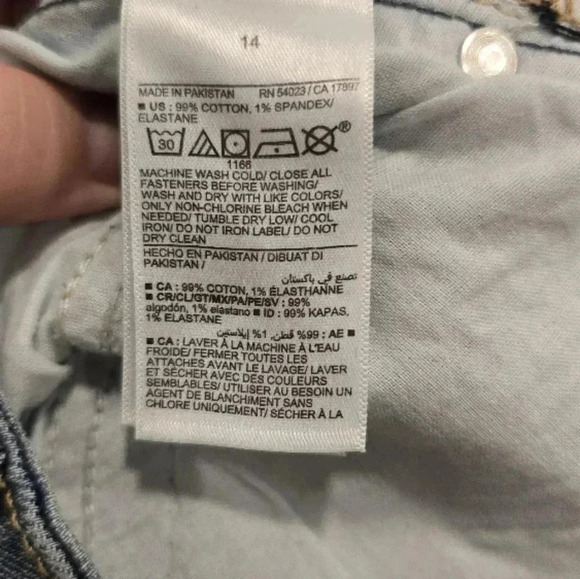 Old Navy Extra High Waisted Flare Jeans size  14 - Picture 7 of 7